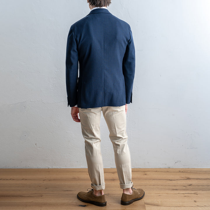 Single Breasted Roma Blazer Navy