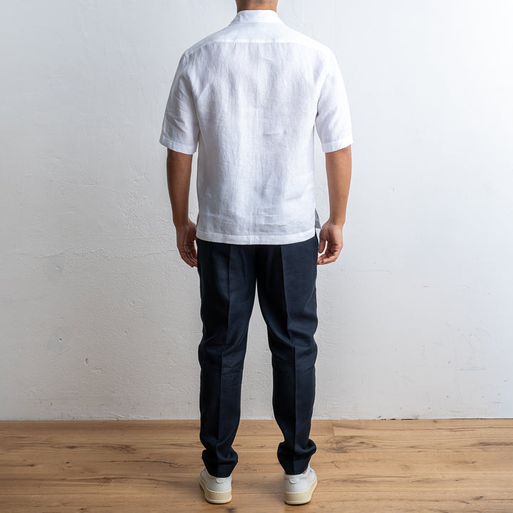 Bussarong Linen Shirt White