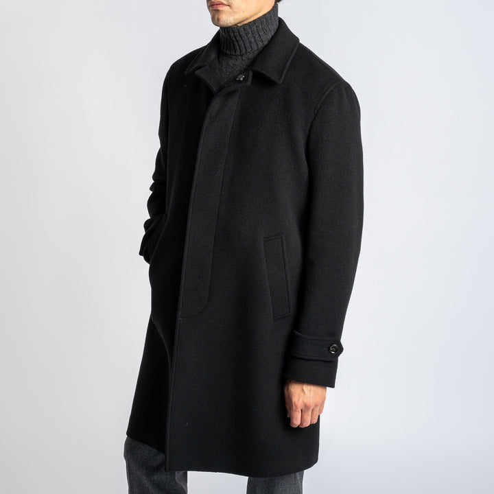 Raglan Trench Coat Black