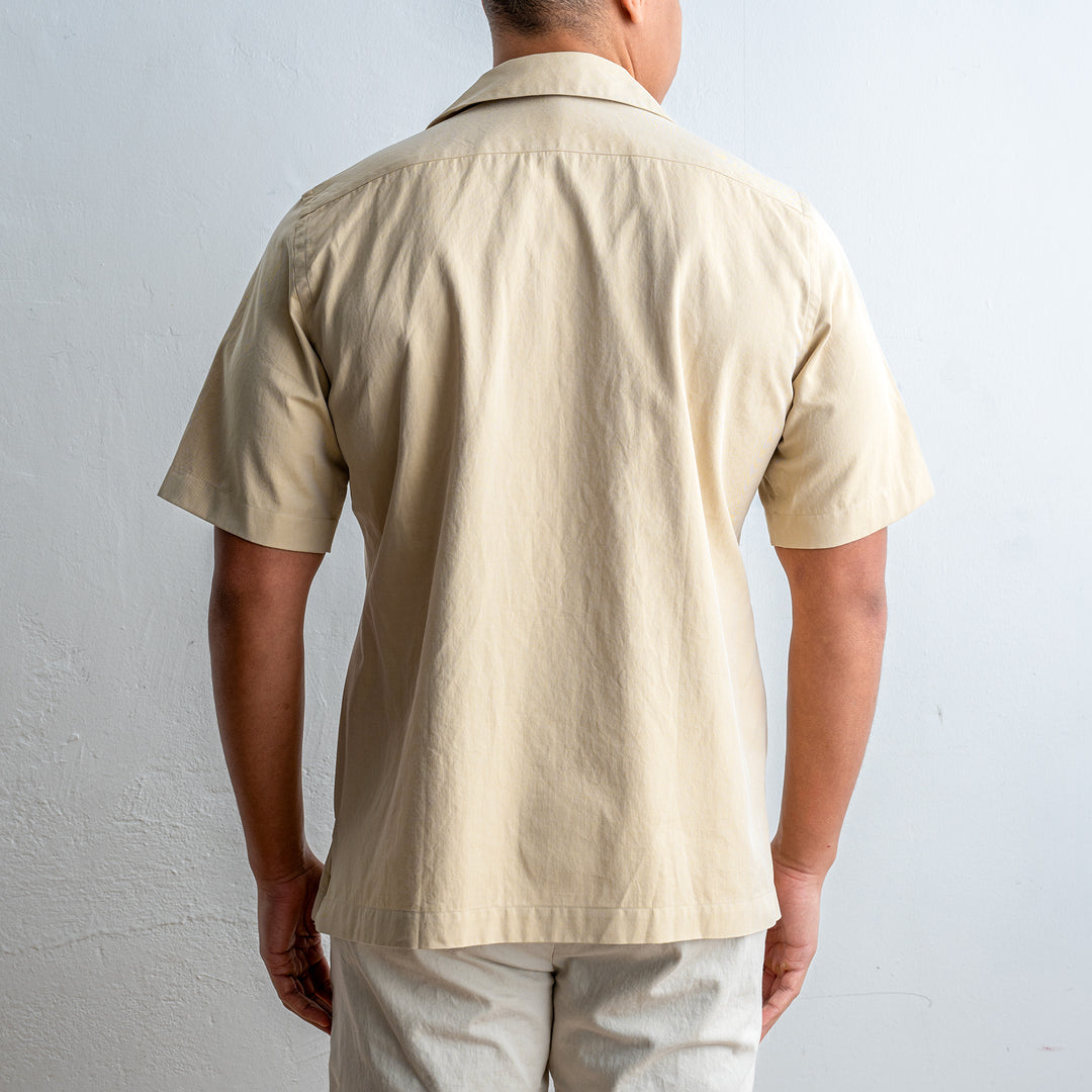 Short Sleeved Shirt Beige