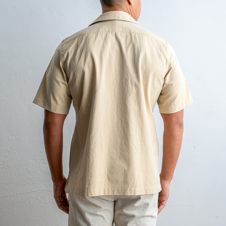 Short Sleeved Shirt Beige