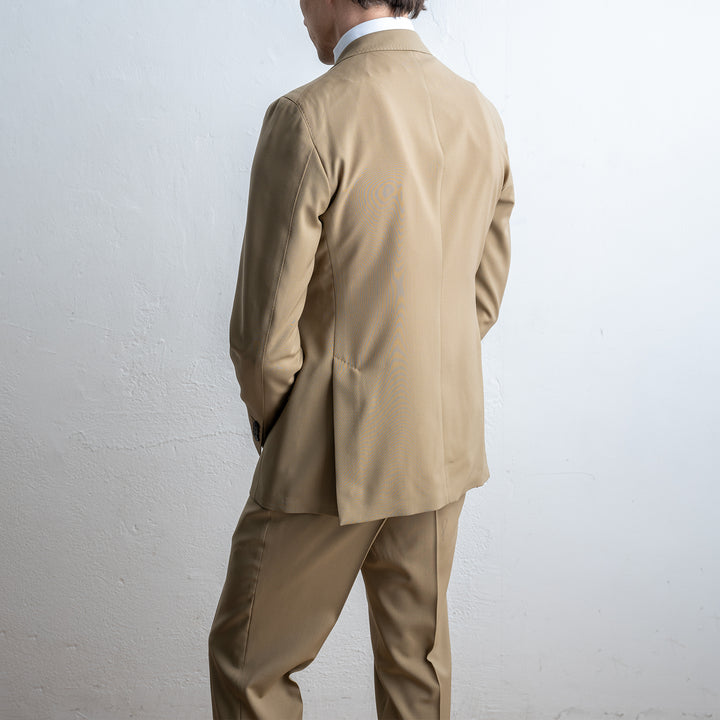 Luxury Wool Suit Beige