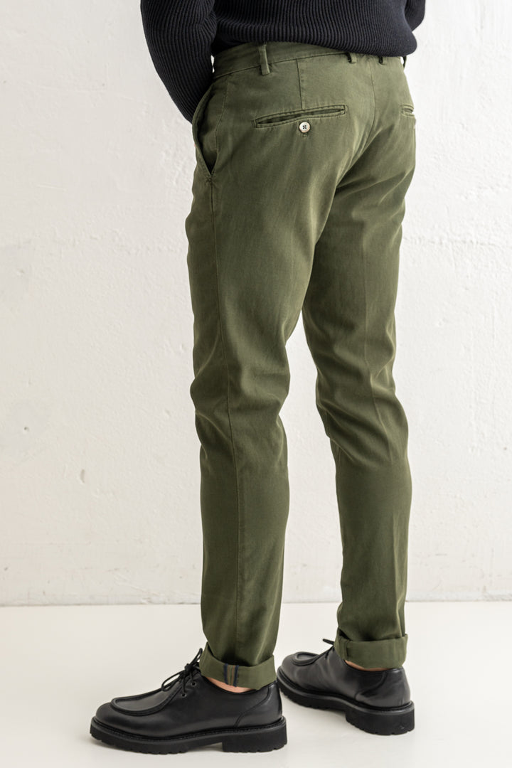 Pique Slim Chino ARMY