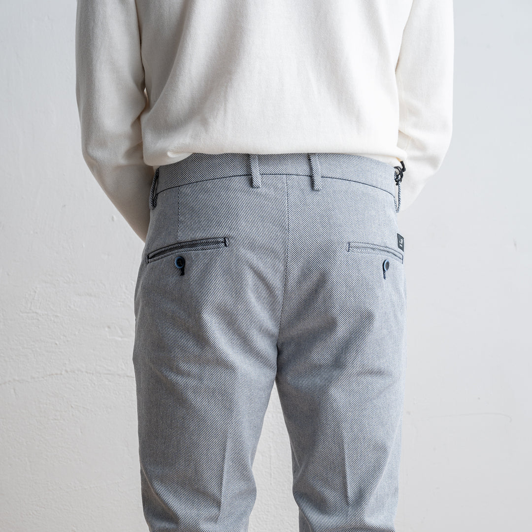 Torino Style Heavy Twill Trouser Blue