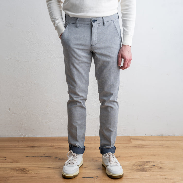 Torino Style Heavy Twill Trouser Blue
