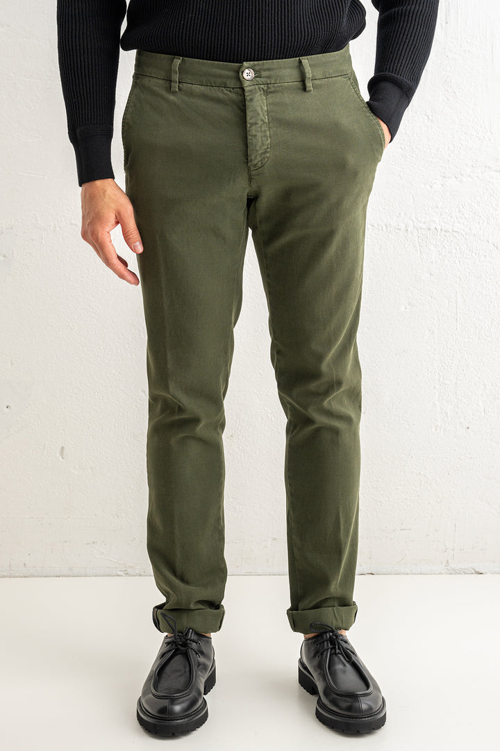 Pique Slim Chino ARMY