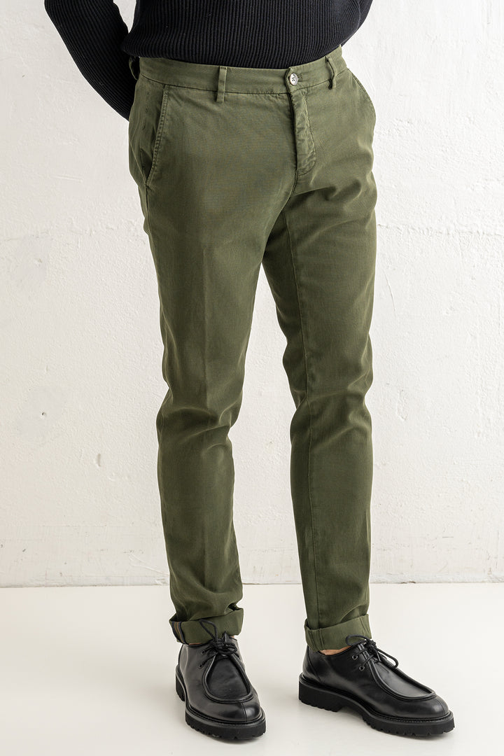 Pique Slim Chino ARMY