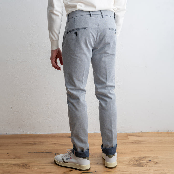 Torino Style Heavy Twill Trouser Blue