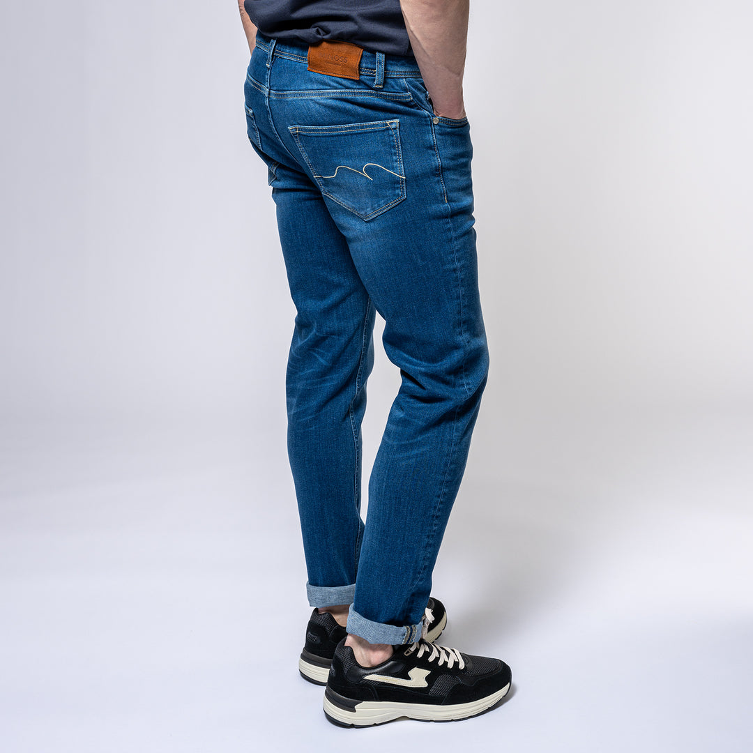 Five Pocket Clyo RC Denim MID BLUE