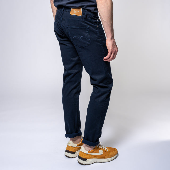 Five Pocket Clyo Stretch Dark Blue