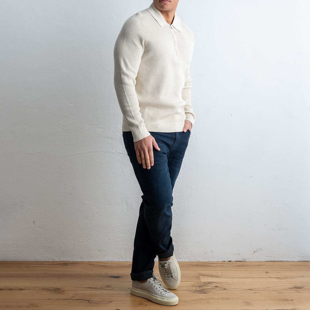 Hansie LS Zip 6600 IVORY