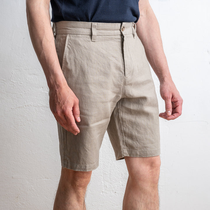 Crown Shorts 1454 GREIGE