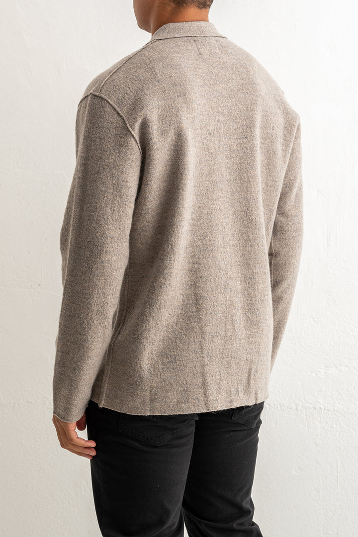 Jonas 6398 Wool Overshirt Khaki Beige