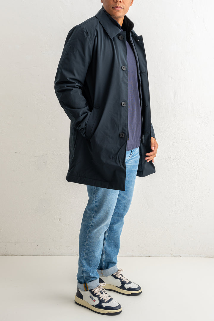 Blake Carcoat Navy Blue