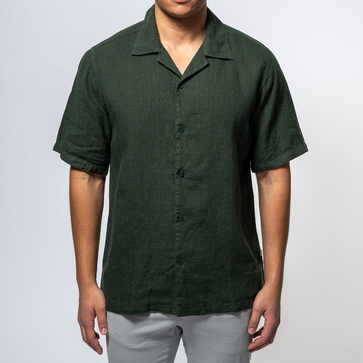 Julio SS Linen Shirt Rosin