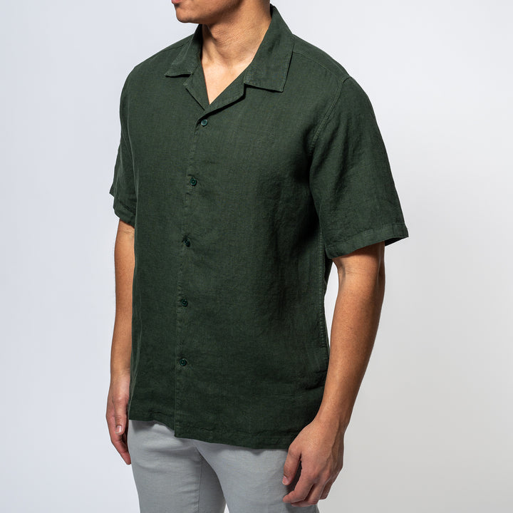 Julio SS Linen Shirt Rosin
