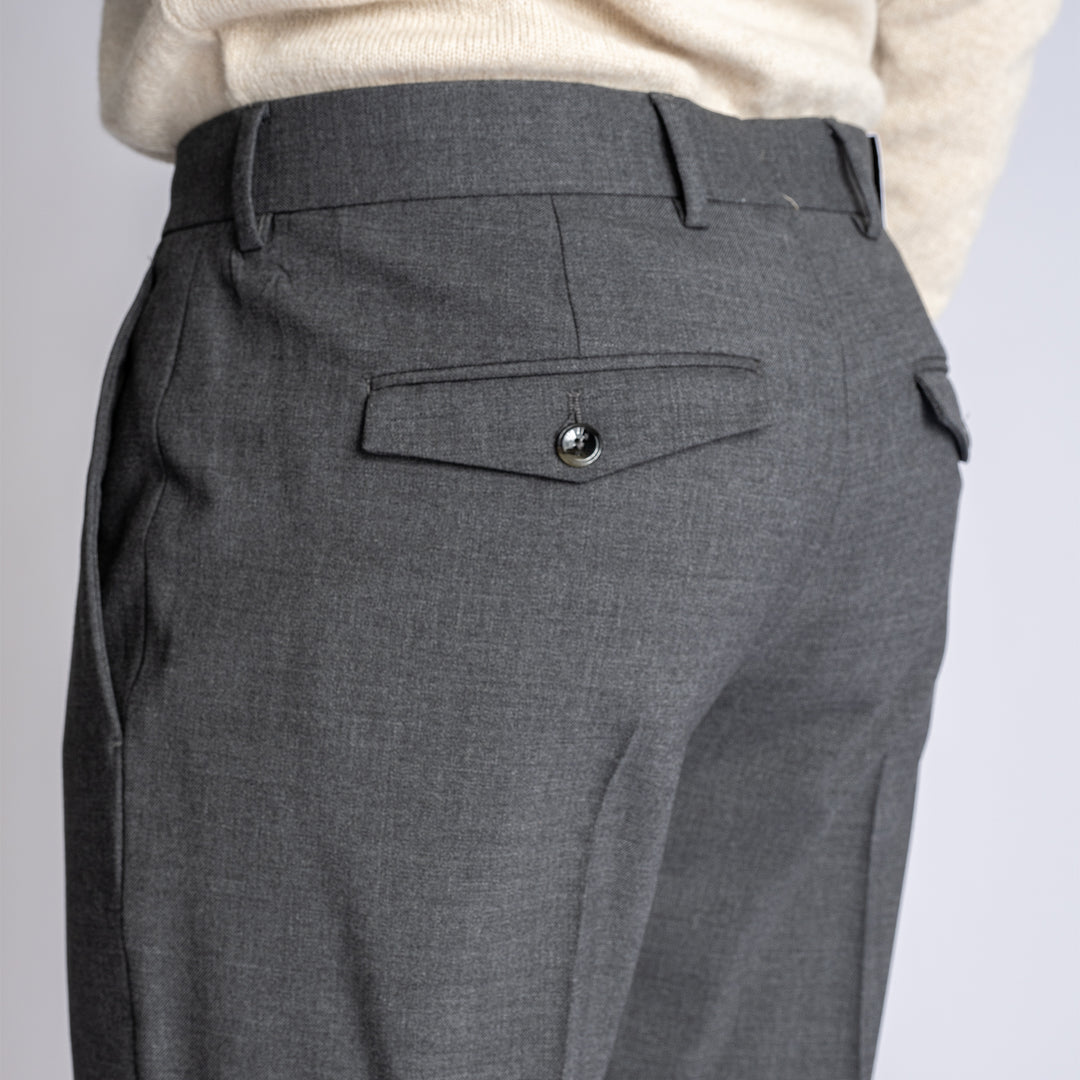 Rebel Wool Stretch Trouser Antracite