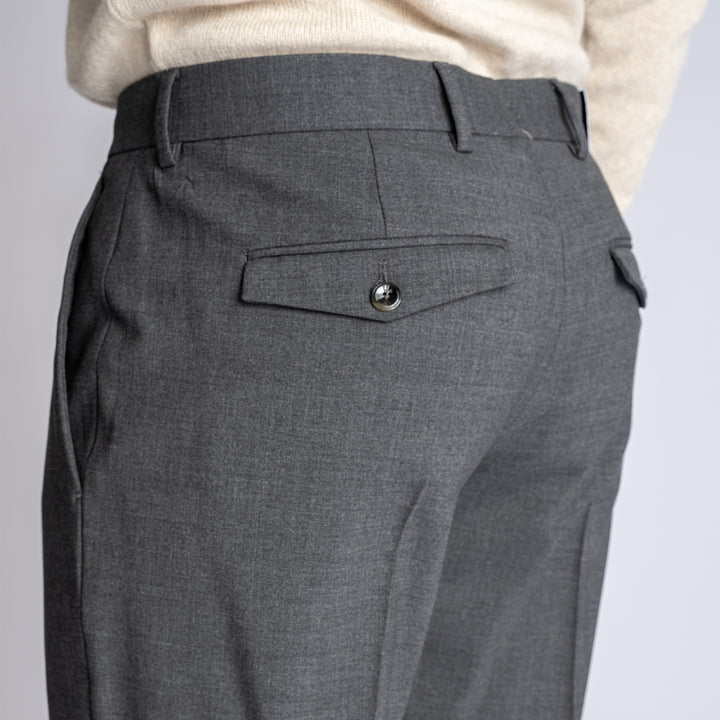 Rebel Wool Stretch Trouser Antracite