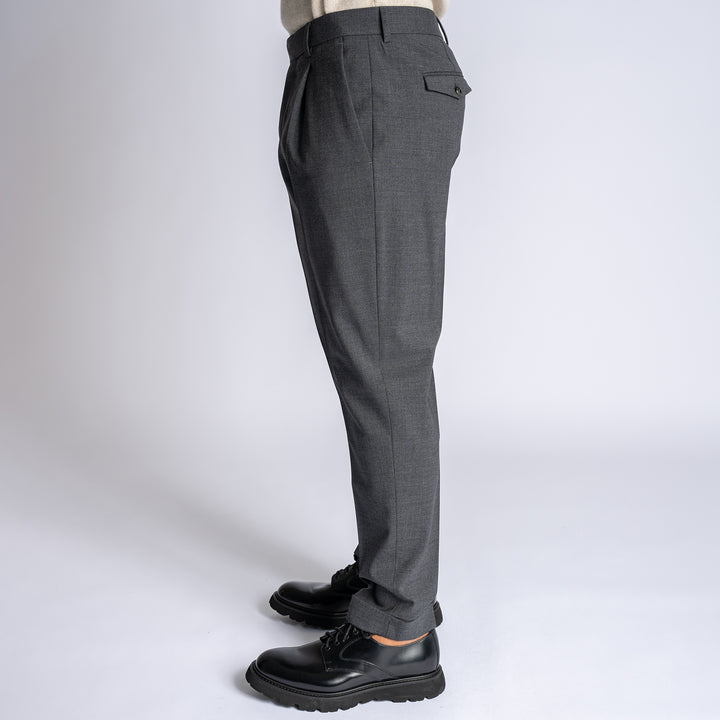 Rebel Wool Stretch Trouser Antracite