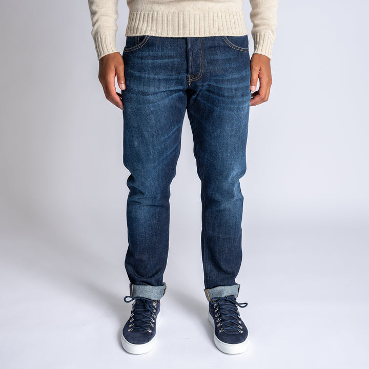 Pantalone Breakbeat Stretch Loose Denim Denim