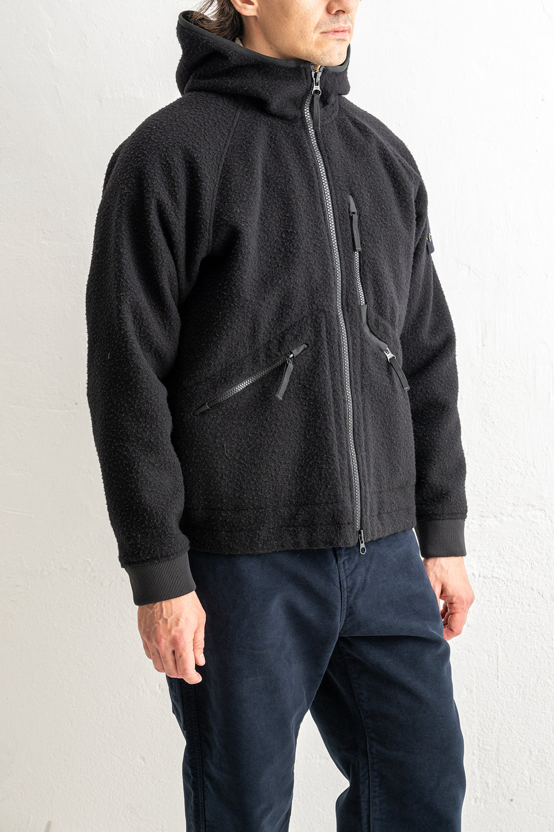 Panno Ratinato Jacket 4100060 Black