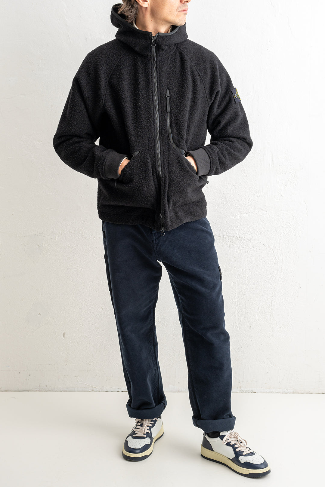 Panno Ratinato Jacket 4100060 Black