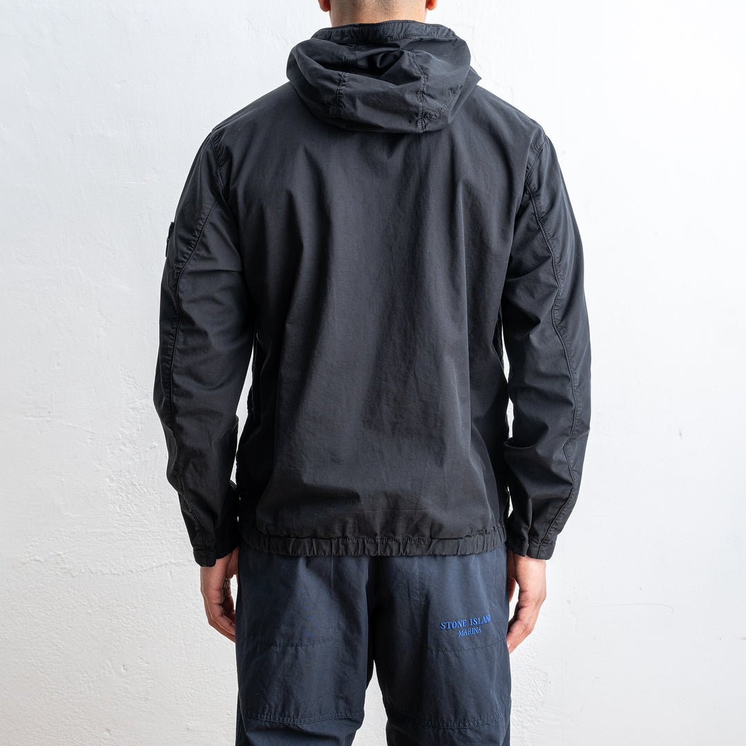 Short Cotton Parka Black