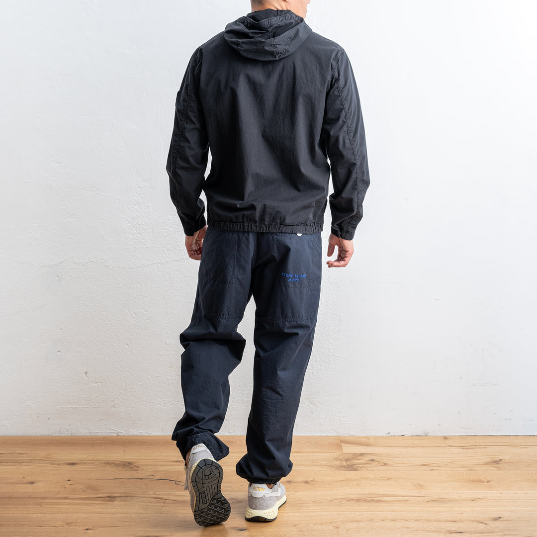 Short Cotton Parka Black