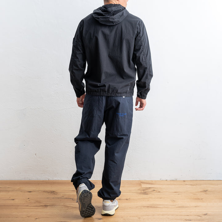 Short Cotton Parka Black