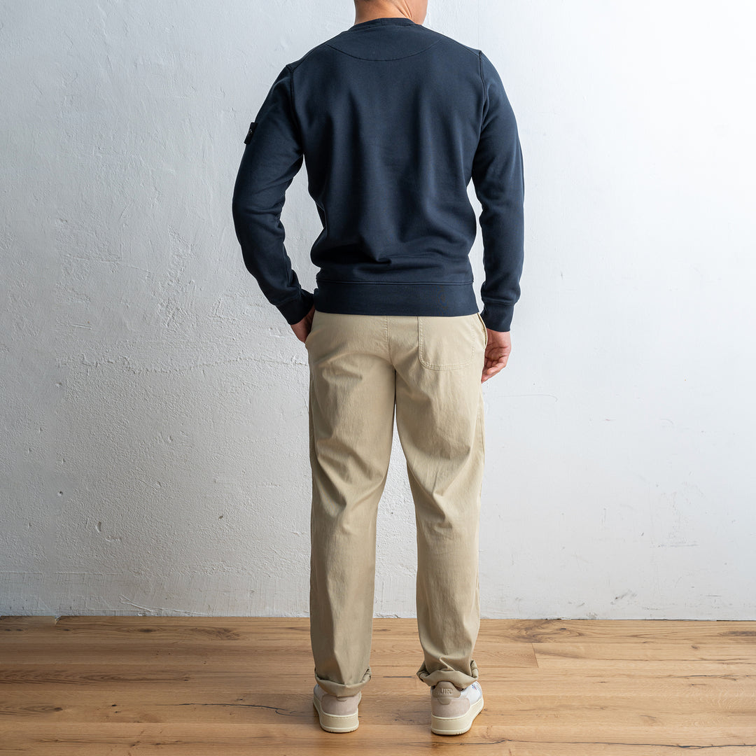 Classic Cotton Sweatshirt Blue