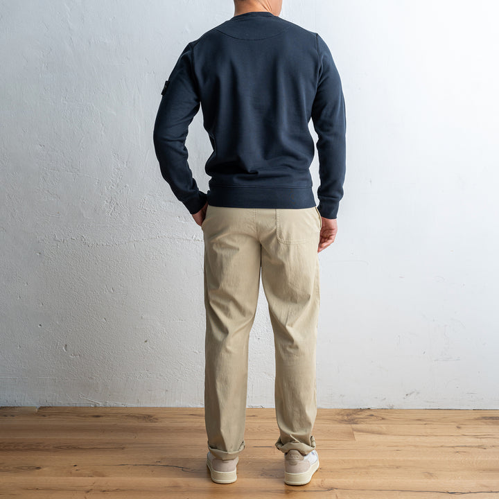 Classic Cotton Sweatshirt Blue
