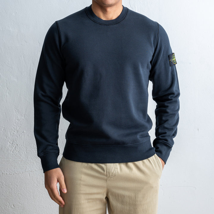 Classic Cotton Sweatshirt Blue