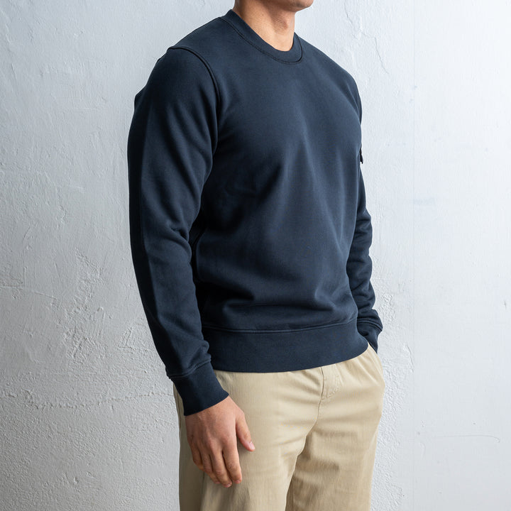 Classic Cotton Sweatshirt Blue