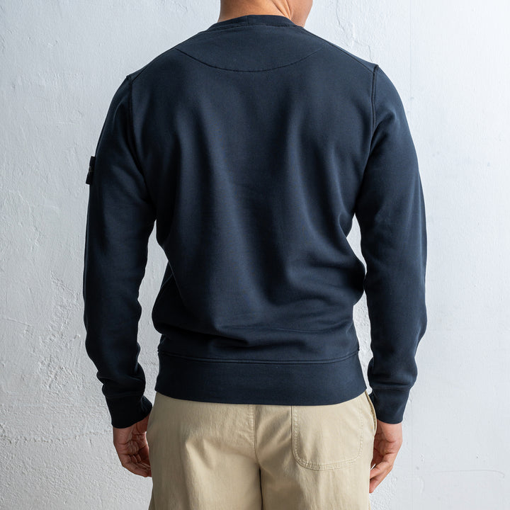 Classic Cotton Sweatshirt Blue
