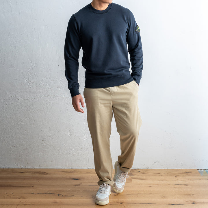 Classic Cotton Sweatshirt Blue