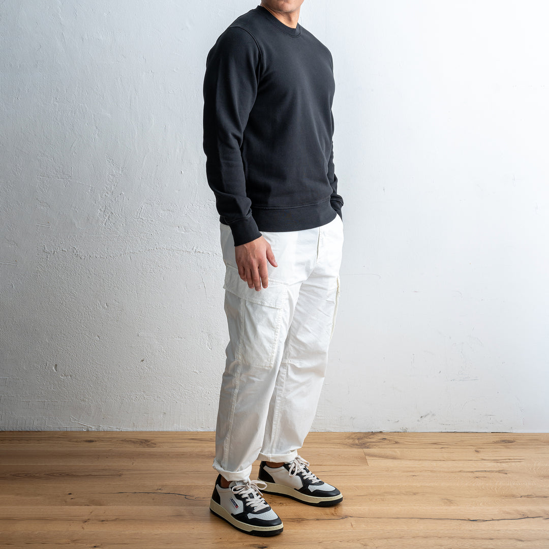 Classic Cotton Sweatshirt Black