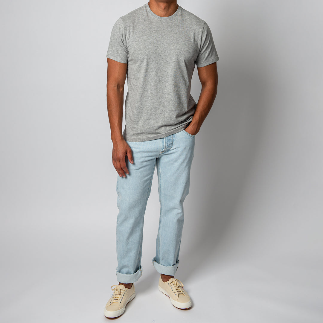 Jersey T-Shirt Light Grey Melange