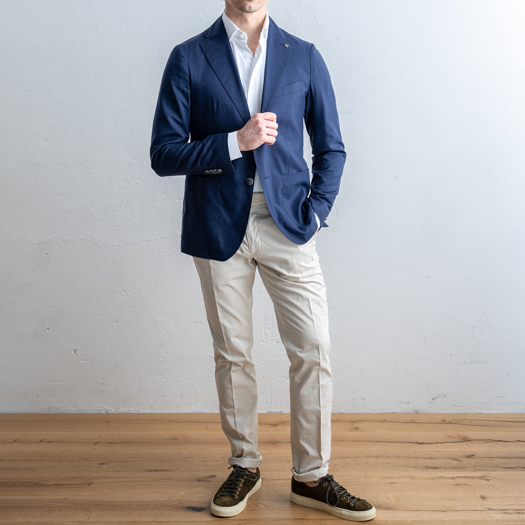 Montecarlo Light Weight Blazer Blue