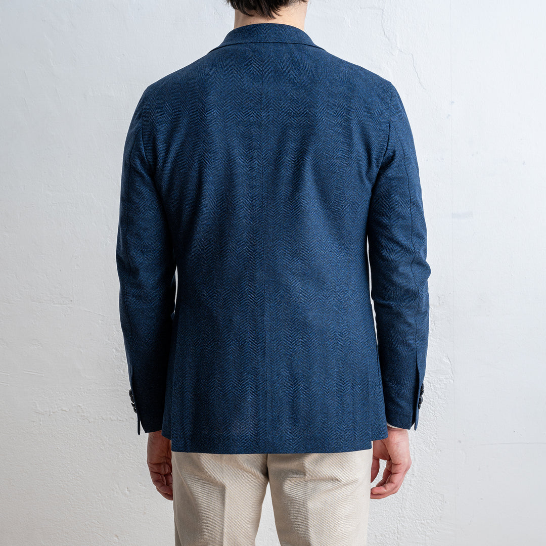 Dakar Jersey Herringbone Blue