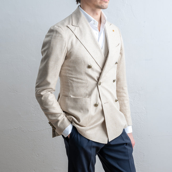 Montecarlo Db Silk Blazer SAND