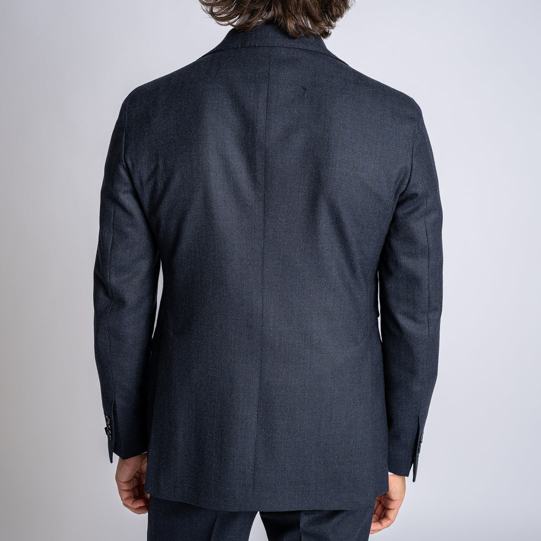 Wool Flanell Suit Navy