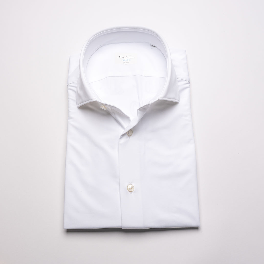 ACTIVE SOLID SHIRT 001 WHITE