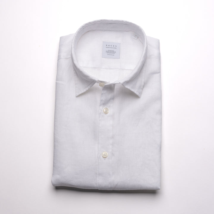 Luxury Linen Shirt White