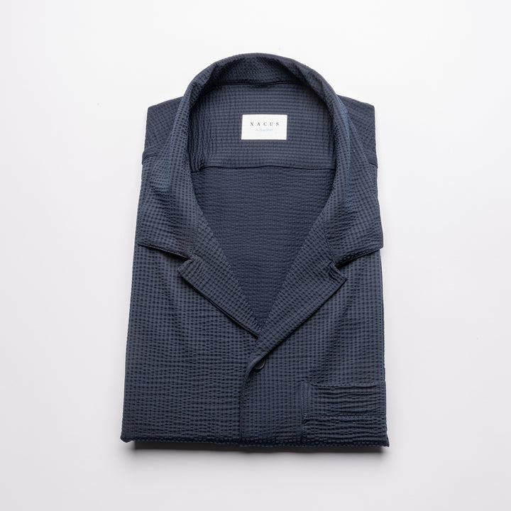 Tecnico Seersucker Shirt Black