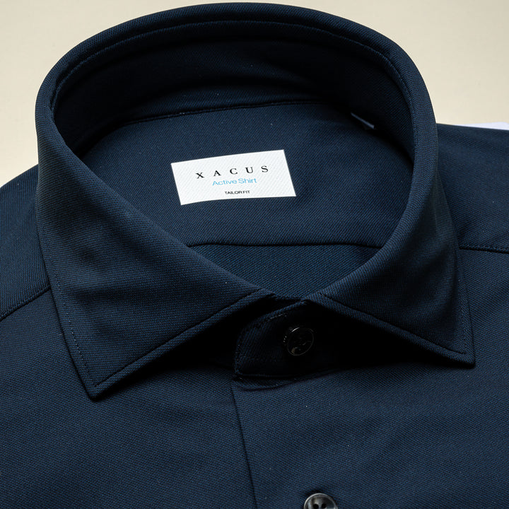 ACTIVE SOLID SHIRT 003 NAVY