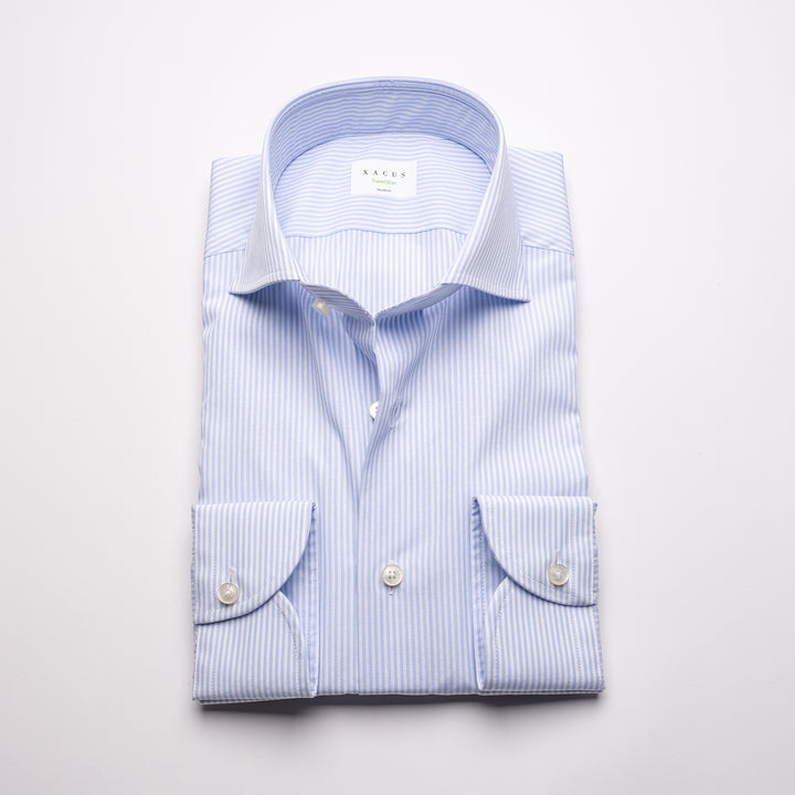 Dressad stripad business skjorta Xacus