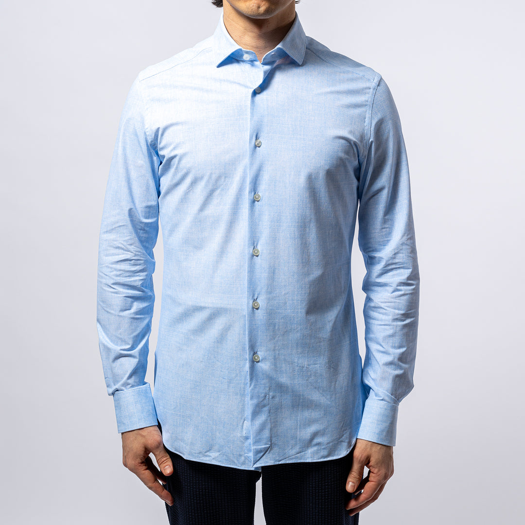Active Shirt Melange LIGHT BLUE