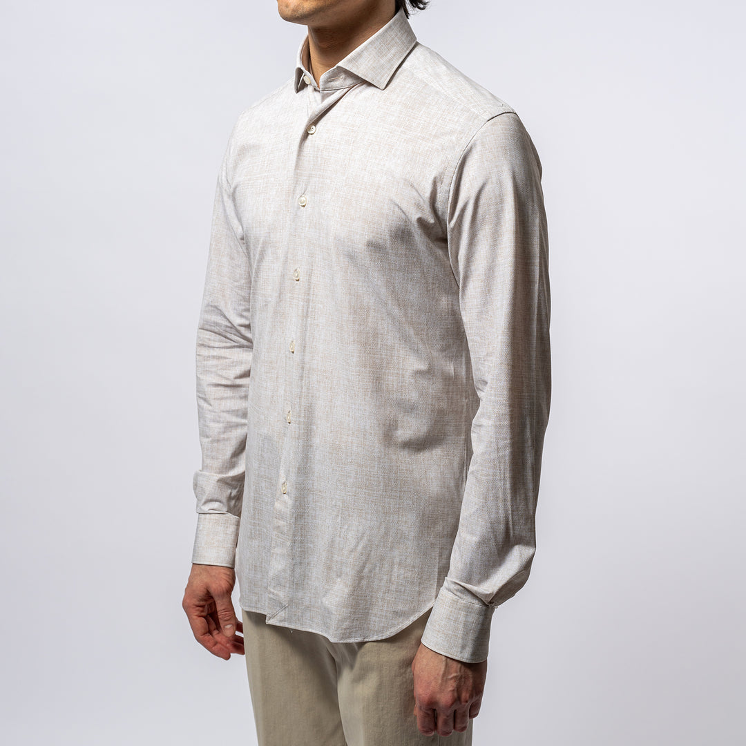 Active Shirt Melange BEIGE