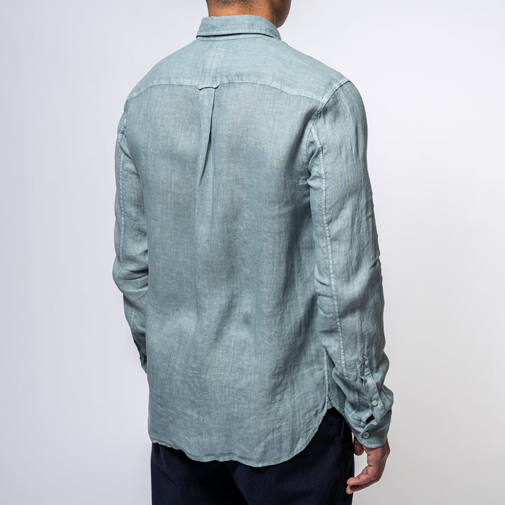 Luxury Linen Shirt SAGE