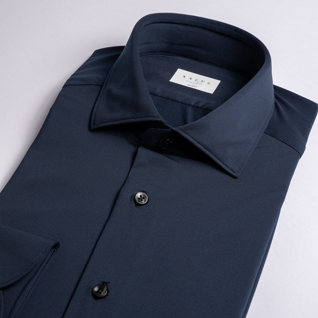 ACTIVE SOLID SHIRT 055 NAVY TWILL